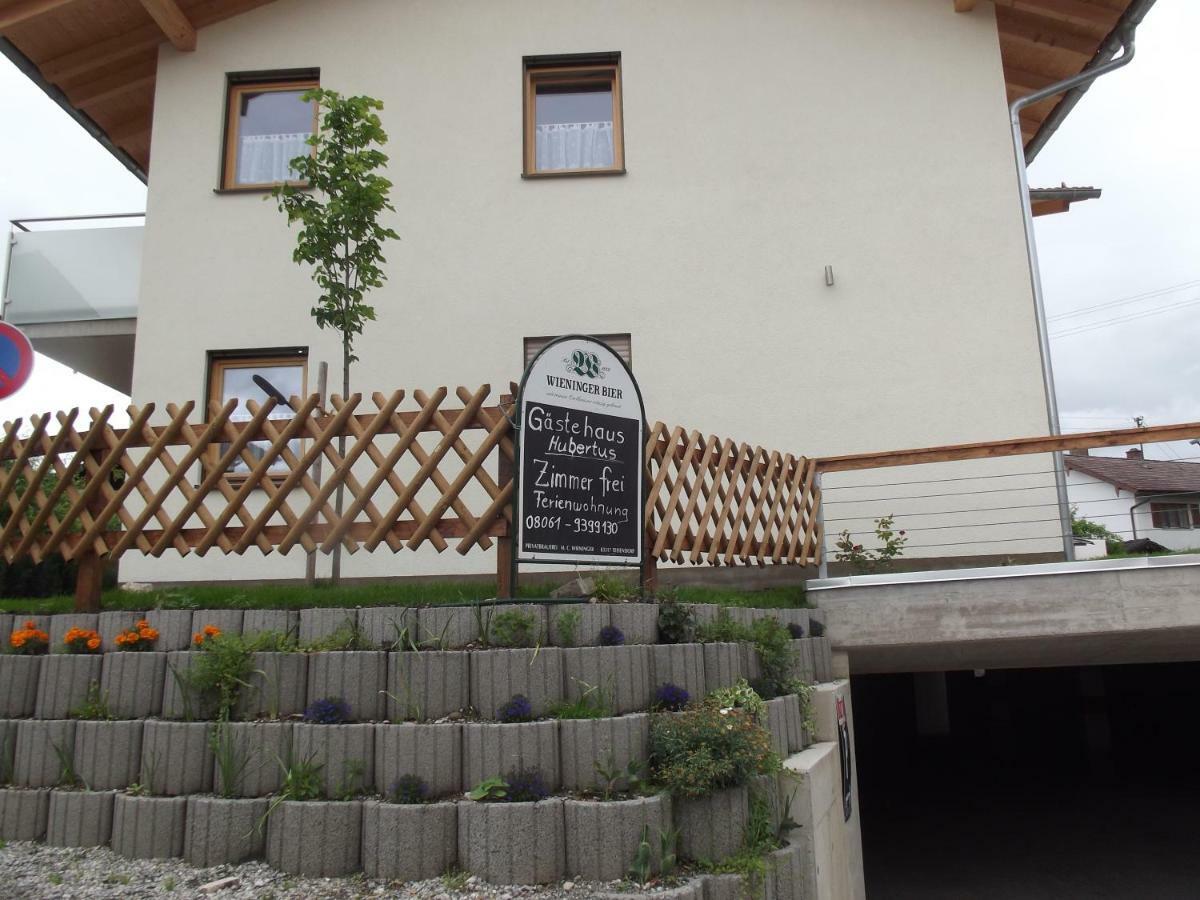 Gaestehaus Hubertus Bad Aibling Exteriör bild